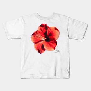 Hibiscus Flower Kids T-Shirt